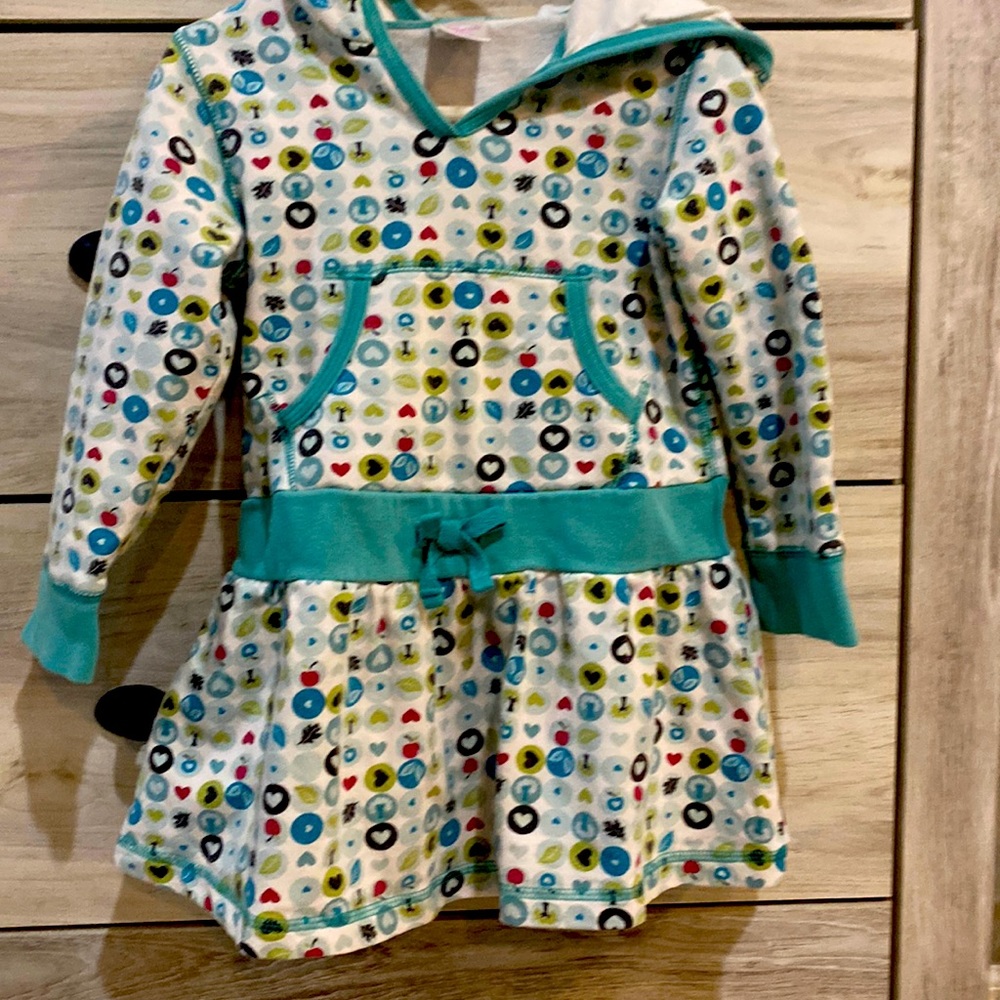 Little Miss attitude Girl’s Hoodie Dress